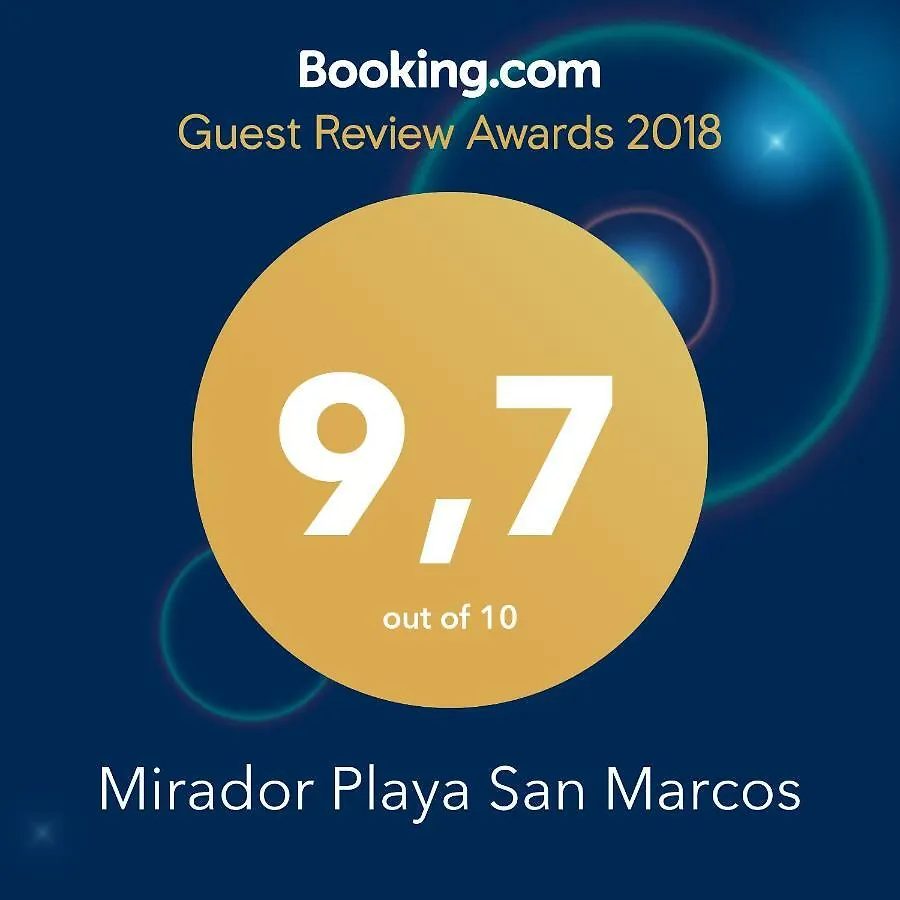 Mirador Playa San Marcos location